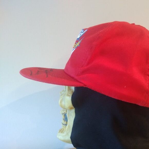 Vintage Kool-Aid Racing Team Richard Petty Autograph Snap Back Hat - Picture 3 of 8